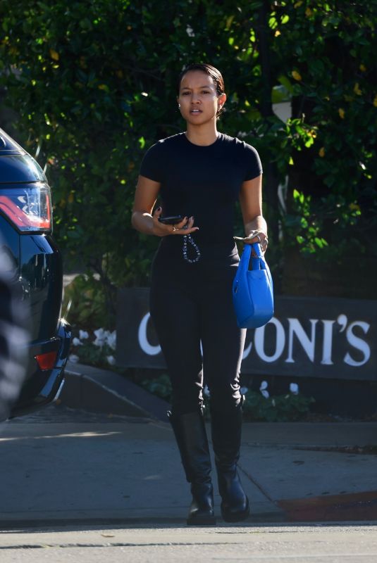 KARRUECHE TRAN Leaves Cecconi’s in West Hollywood 11/13/2023