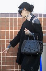 KAT VON D Out Shopping at Erewhon Market in Beverly Hills 11/25/2023