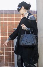 KAT VON D Out Shopping at Erewhon Market in Beverly Hills 11/25/2023
