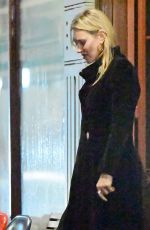 KATE and LILA GRACE MOSS amd JULIETTE LARTHE Out for Dinner with Friends in London 11/22/2023