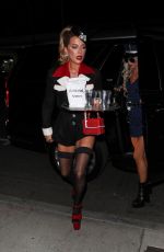 KATE BECKINSALE Arrives at a Halloween Party at Delilah in West Hollywood 10/31/2023