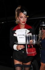 KATE BECKINSALE Arrives at a Halloween Party at Delilah in West Hollywood 10/31/2023