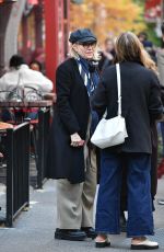 KATE CAPSHAW Out with a Friends at Sant Ambroeus in New York 11/12/2023