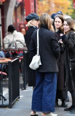 KATE CAPSHAW Out with a Friends at Sant Ambroeus in New York 11/12/2023