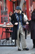 KATE CAPSHAW Out with a Friends at Sant Ambroeus in New York 11/12/2023
