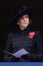 KATE MIDDLETON at National Service of Remembrance at Cenotaph in London 11/12/2023
