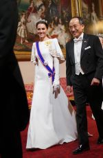 KATE MIDDLETON at State Banquet at Buckingham Palace in London 11/21/2023