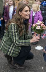 KATE MIDDLETON Visits Day1 & Outfit Moray in Moray 11/02/2023