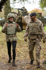 KATE MIDDLETON Visits Queen
