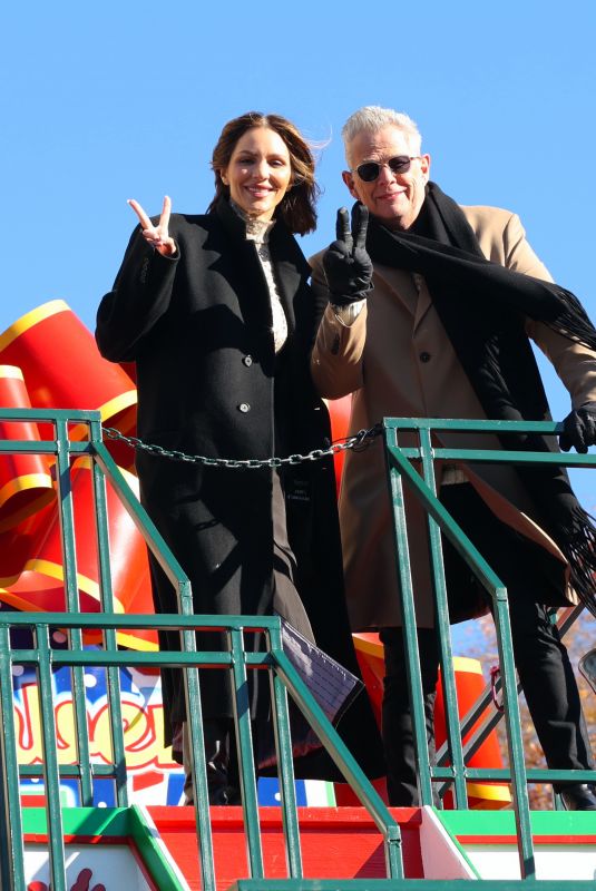 KATHARINE MCPHEE and David Foster at Macy’s Thanksgiving Day Parade in New York 11/23/2023
