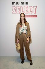 KATHERINE WATERSTON at Miu Miu Select Event in London 11/23/2023