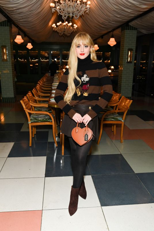 KATHRYN NEWTON at Teen Vogue x Coach Dinner in West Hollywood 11/17/2023