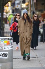 KATIE HOLMES Out and About in New York 11/15/2023