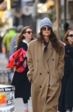 KATIE HOLMES Out and About in New York 11/15/2023