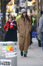 KATIE HOLMES Out and About in New York 11/15/2023