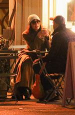 KATIE HOLMES Out for Dinner with a Friend in New York 11/20/2023