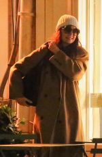 KATIE HOLMES Out for Dinner with a Friend in New York 11/20/2023
