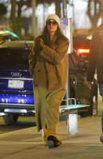 KATIE HOLMES Out for Dinner with a Friend in New York 11/20/2023