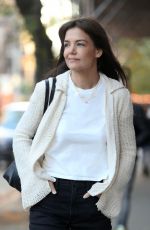 KATIE HOLMES Out in New York 11/01/2023