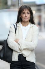 KATIE HOLMES Out in New York 11/01/2023