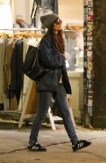 KATIE HOLMES Out Shopping in New York 11/14/2023