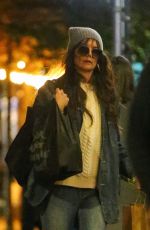 KATIE HOLMES Out Shopping in New York 11/14/2023