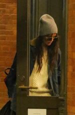 KATIE HOLMES Out Shopping in New York 11/14/2023