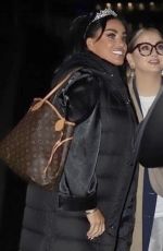 KATIE PRICE and Her Sister Sophie Leaves The Katie Price Show at The Lowry Theatre in Manchester 11/07/2023