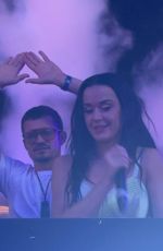KATY PERRY and Orlando Bloom at The Chainsmokers Concert in Las Vegas 11/06/2023