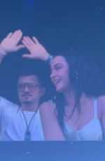 KATY PERRY and Orlando Bloom at The Chainsmokers Concert in Las Vegas 11/06/2023