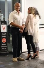 KAYTE WALS and a Friend at E Baldi in Beverly Hills 11/01/2023