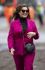 KELLY BROOK Filming a SlimFast Advert in London 11/24/2023