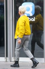KELLY HOLMES Arrives at Global Studios in London 11/20/2023