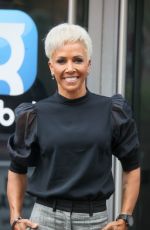 KELLY HOLMES Arrives at Global Studios in London 11/20/2023