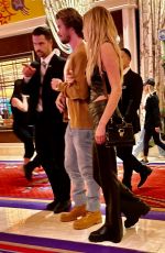 KELSEA BALLERINI Arrives Formula One Race in Las Vegas 11/18/2023