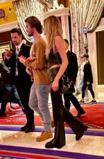 KELSEA BALLERINI Arrives Formula One Race in Las Vegas 11/18/2023