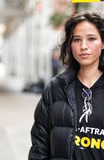 KELSEY ASBILLE at SAG-AFTRA Strike in New York 10/30/2023