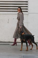 KENDALL JENNER Out with Her Dog in Beverly Hills 11/14/2023