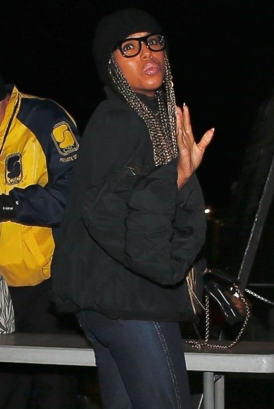 KERRY WASHINGTON Arrives at Mariah Carey