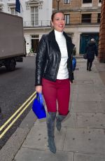 KIERA CHAPLIN Arrives in London 11/03/2023