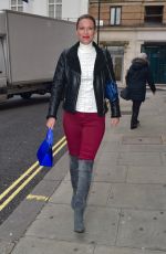 KIERA CHAPLIN Arrives in London 11/03/2023