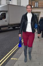 KIERA CHAPLIN Arrives in London 11/03/2023