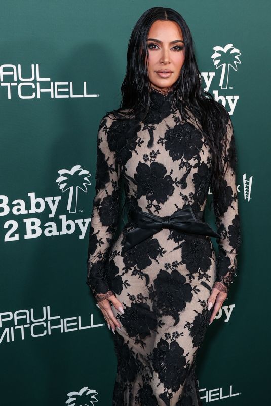 KIM KARDASHIAN at Baby2Baby Gala at Pacific Design Center in West Hollywood 11/11/2023