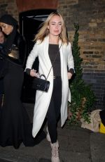 KIMBERLEY GARNER Leaves Chiltern Firehouse in London 11/23/2023