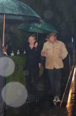 KIRSTEN DUNST and Jesse Plemons Arrives at San Vicente Bungalows in West Hollywood 11/15/2023