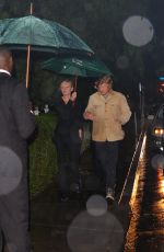 KIRSTEN DUNST and Jesse Plemons Arrives at San Vicente Bungalows in West Hollywood 11/15/2023