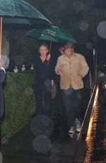 KIRSTEN DUNST and Jesse Plemons Arrives at San Vicente Bungalows in West Hollywood 11/15/2023