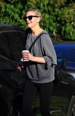 KIRSTEN DUNST Leaves a Park in Los Angeles 11/17/2023