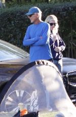 KIRSTEN DUNST Out at a Park with Friends in Studio City 11/14/2023