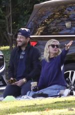 KIRSTEN DUNST Out at a Park with Friends in Studio City 11/14/2023